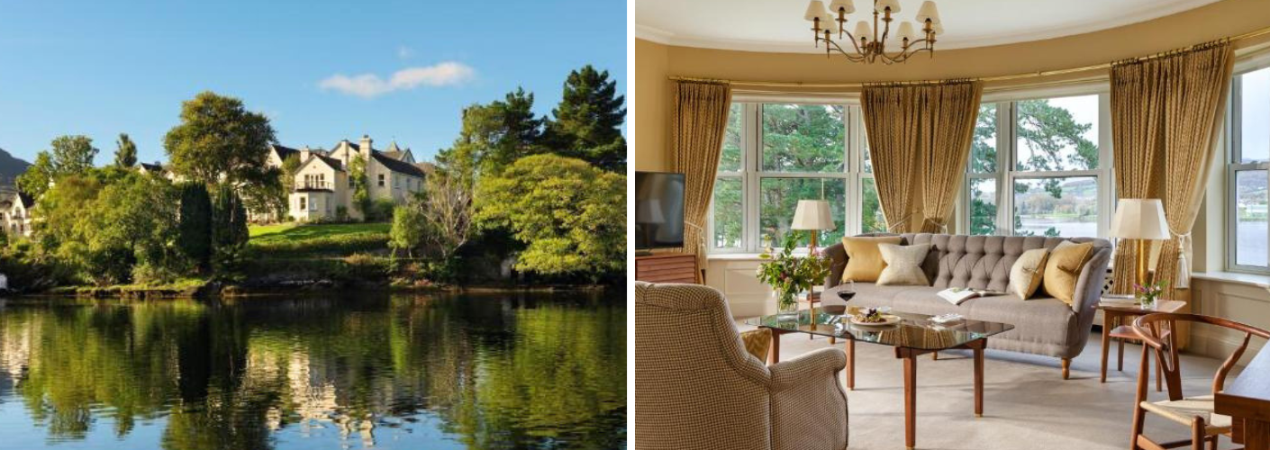 prachtig kasteel in Ierland als slaapplek