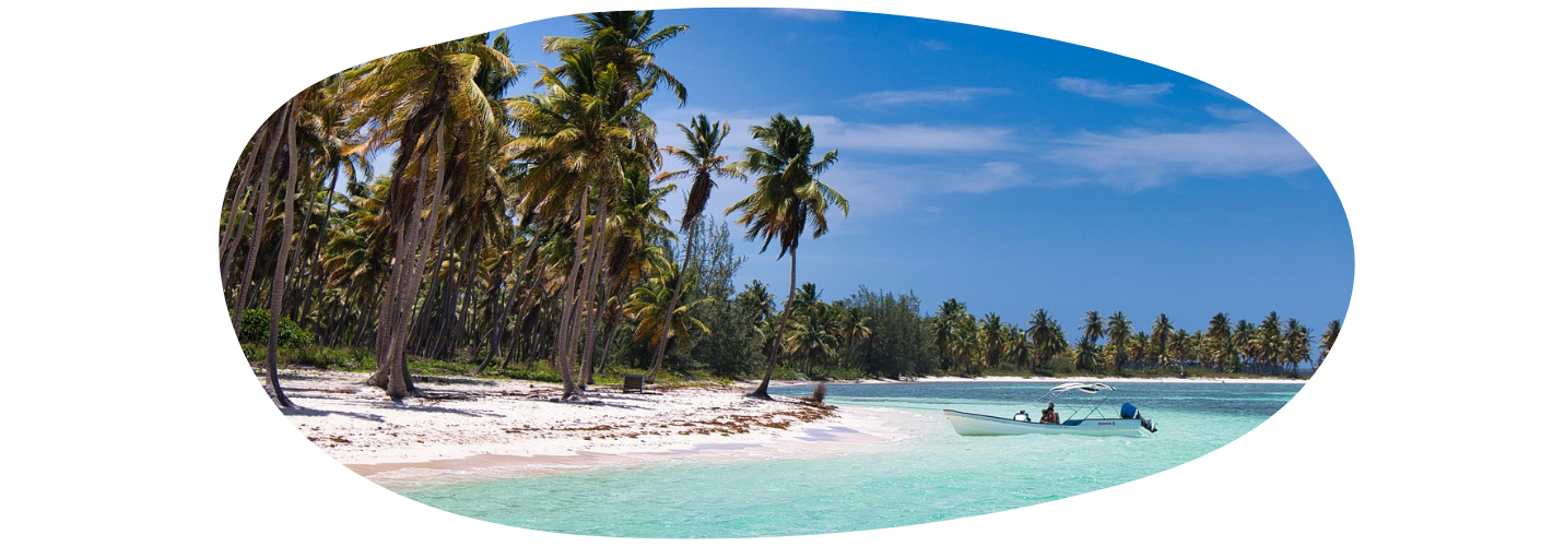 prachtig strand met blauw zee water