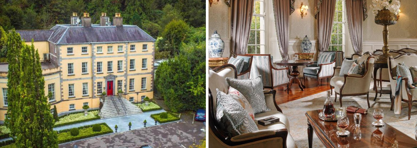 prachtig kasteel in Ierland als slaapplek