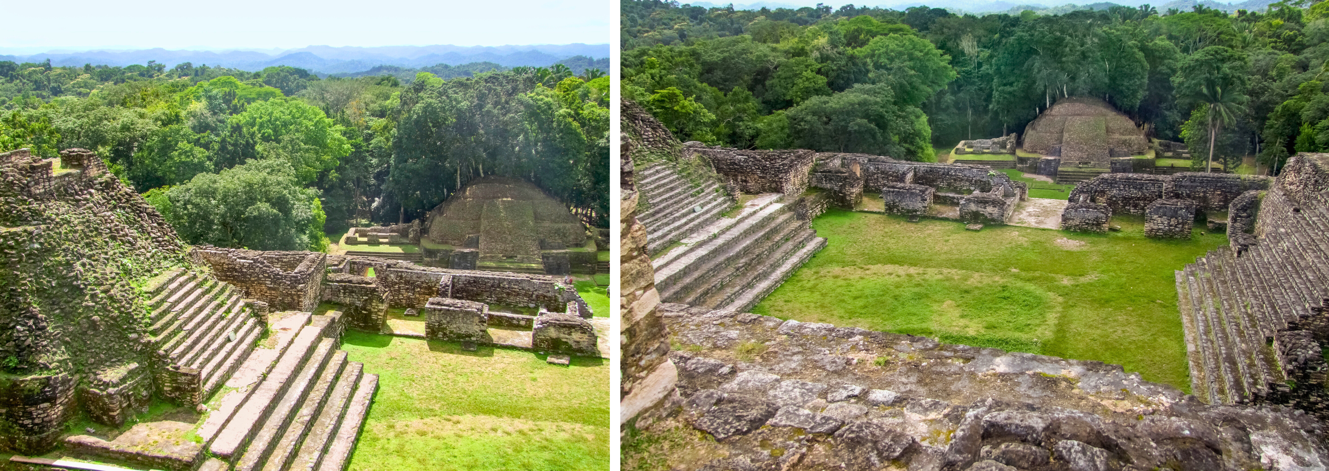 caracol ruines in belize