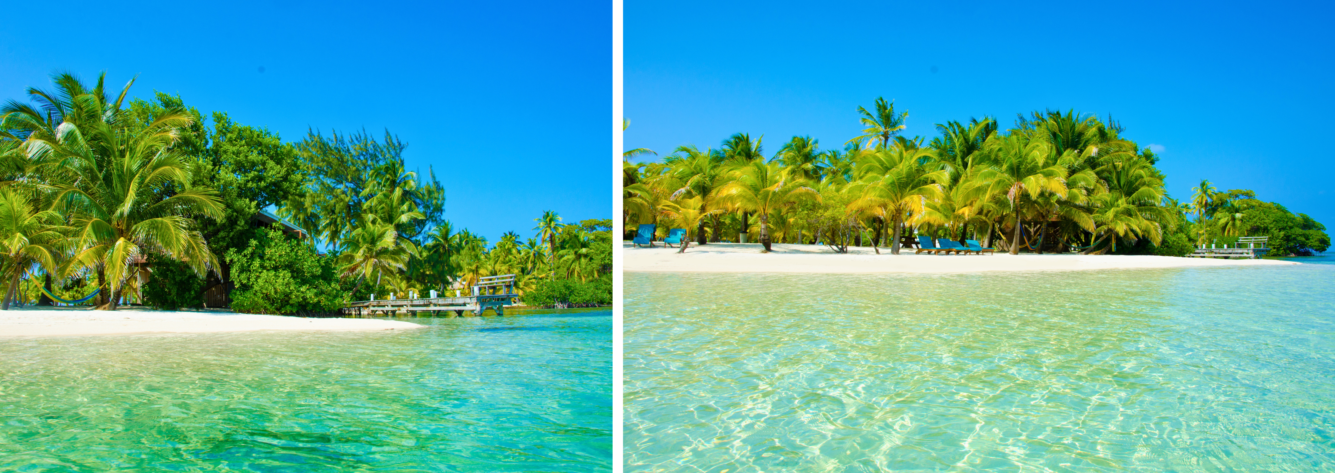 Strand in South Water Caye Belize