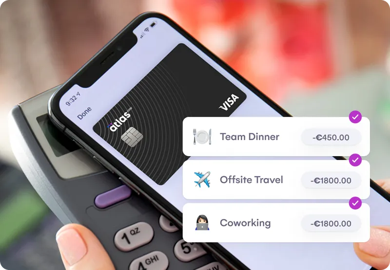 Manage employee spending alongside payroll