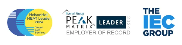 Atlas HXM Accolades 2024 - NelsonHall NEAT Leader - Everst Group EOR Leader - THE IEC Group