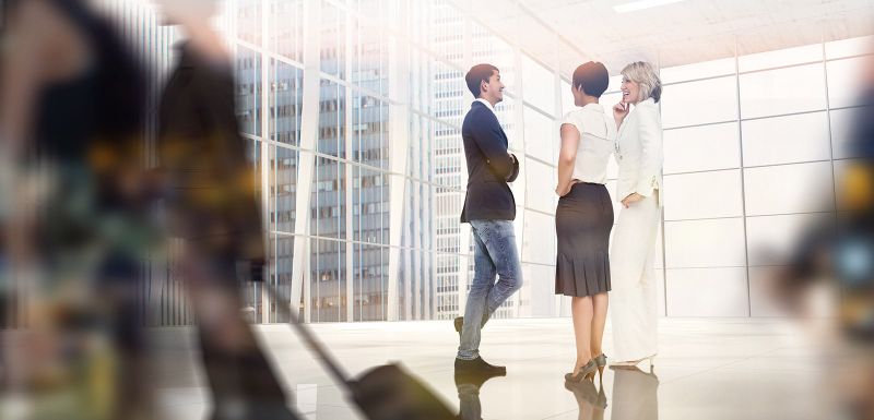 Small diverse team enjoying conversation team enjoying discussion