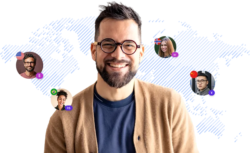 eor manager employee profiles illustration