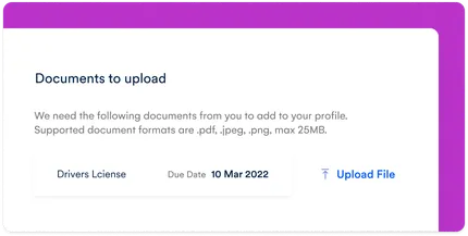 employee self service screenshot service documents desktop
