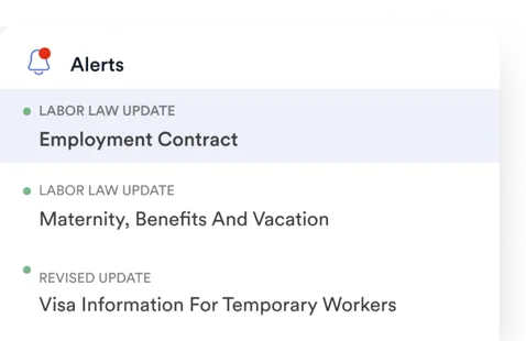 global payroll alerts screenshot desktop