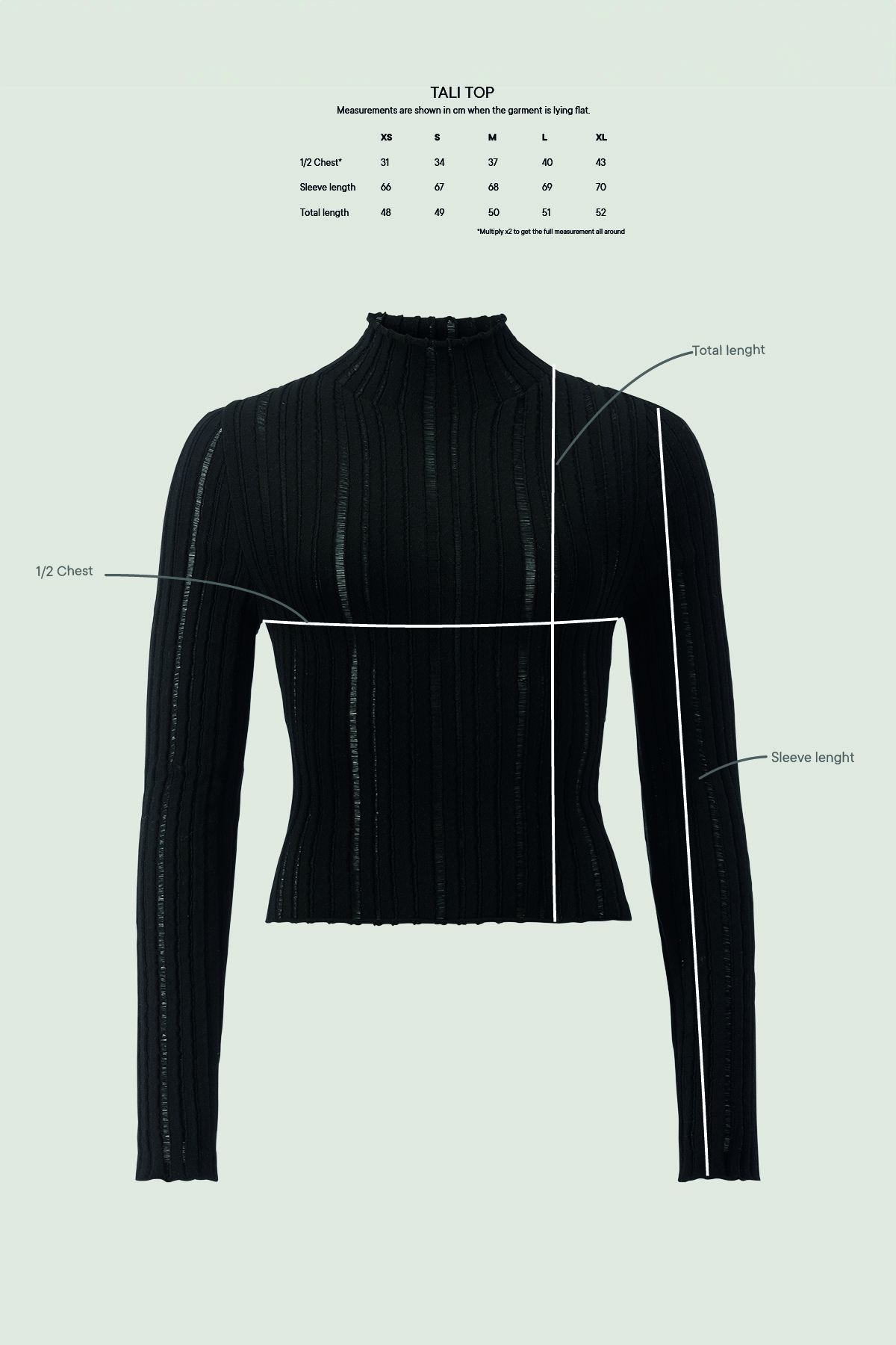 LONG SLEEVE TURTLENECK
