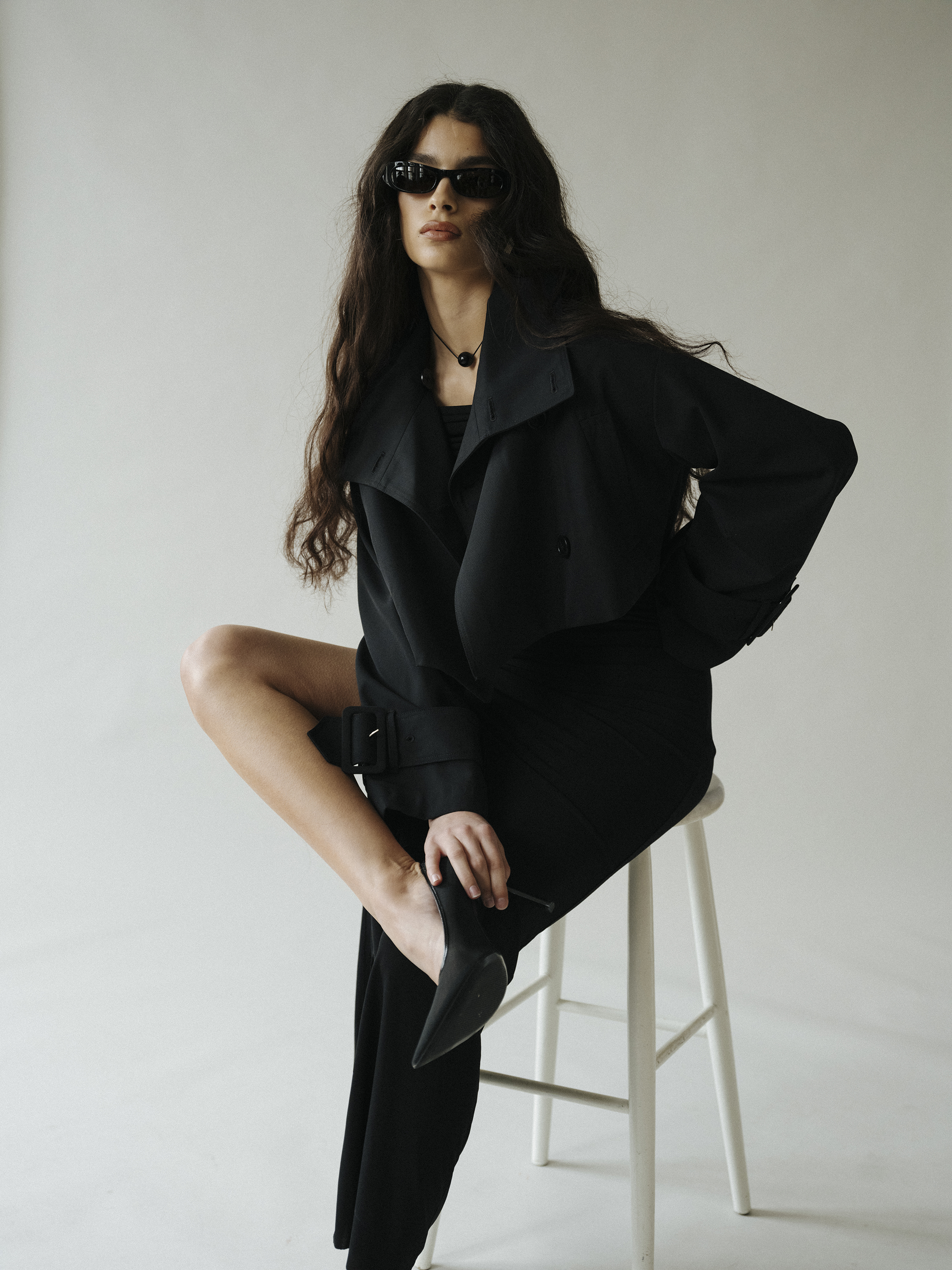 ジャケット・アウター Ameri BIG COLLAR TUCK SHOULDER COAT gxykyt1739164206688.jpg
