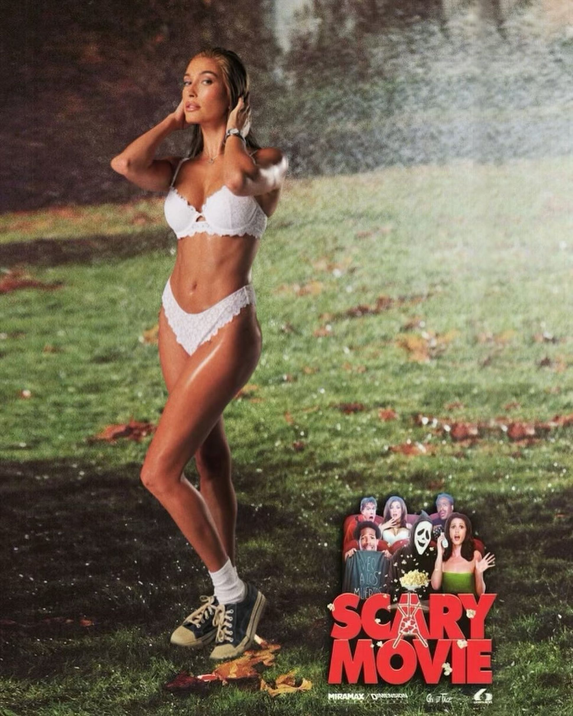 hailey bieber scary movie