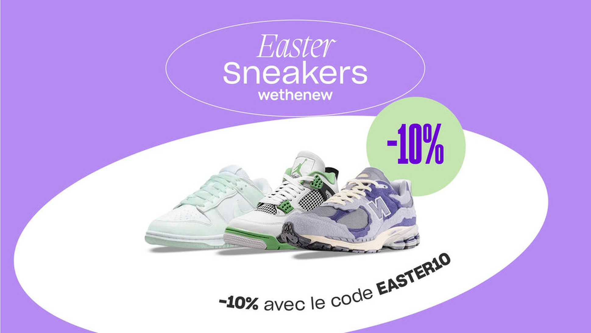 Code Promo Wethenew 2023 Réduction Offerte sur vos Sneakers