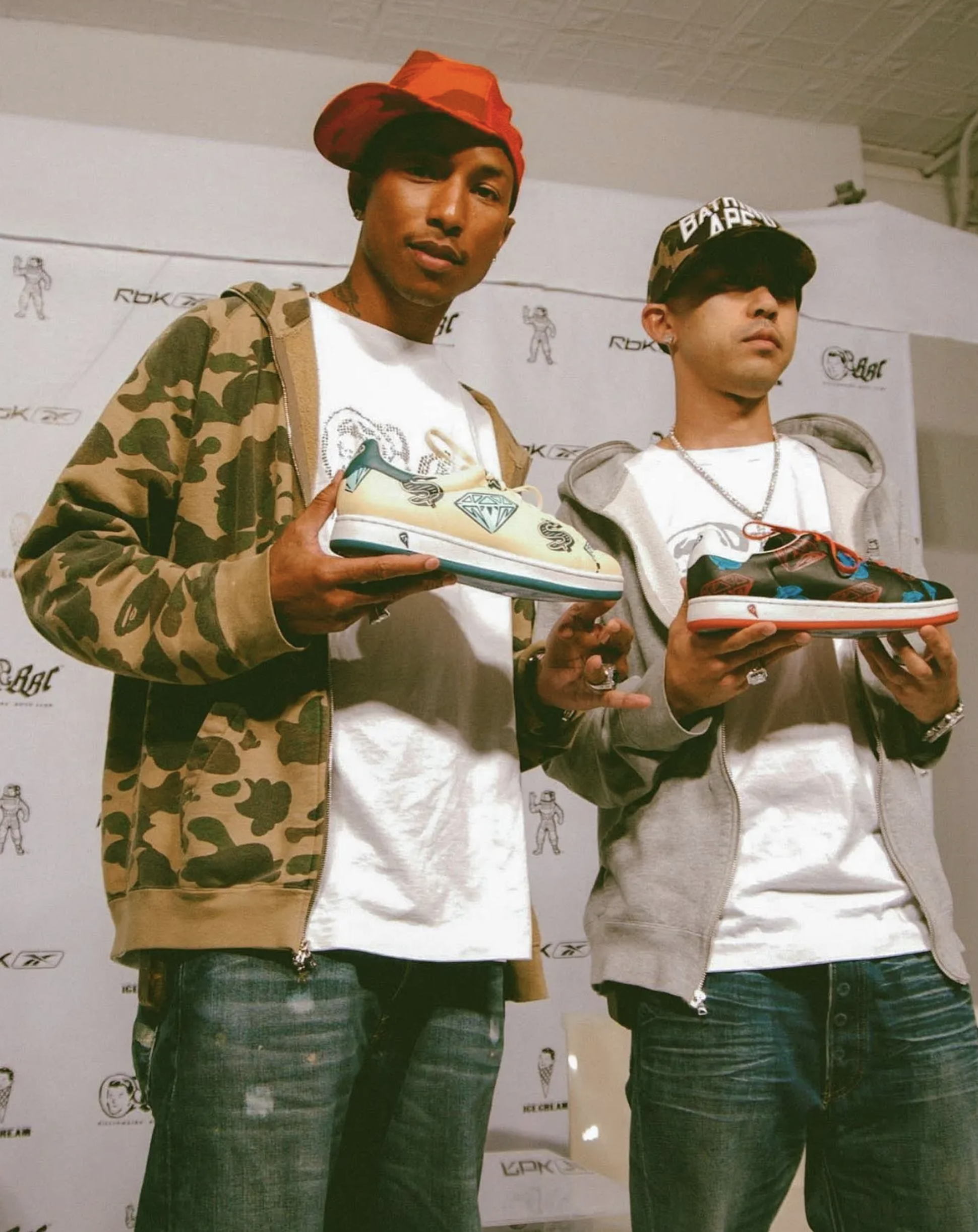 pharrell williams nigo bape
