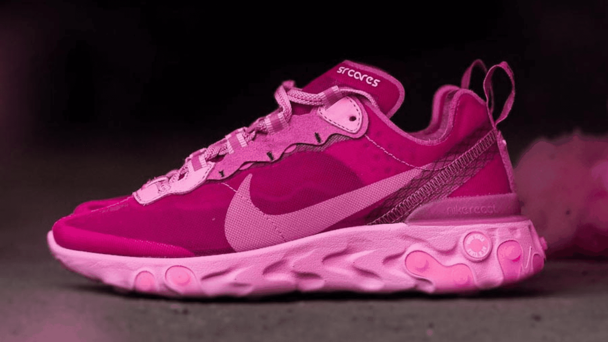 Nike React Element 87 Pink Breast Cancer