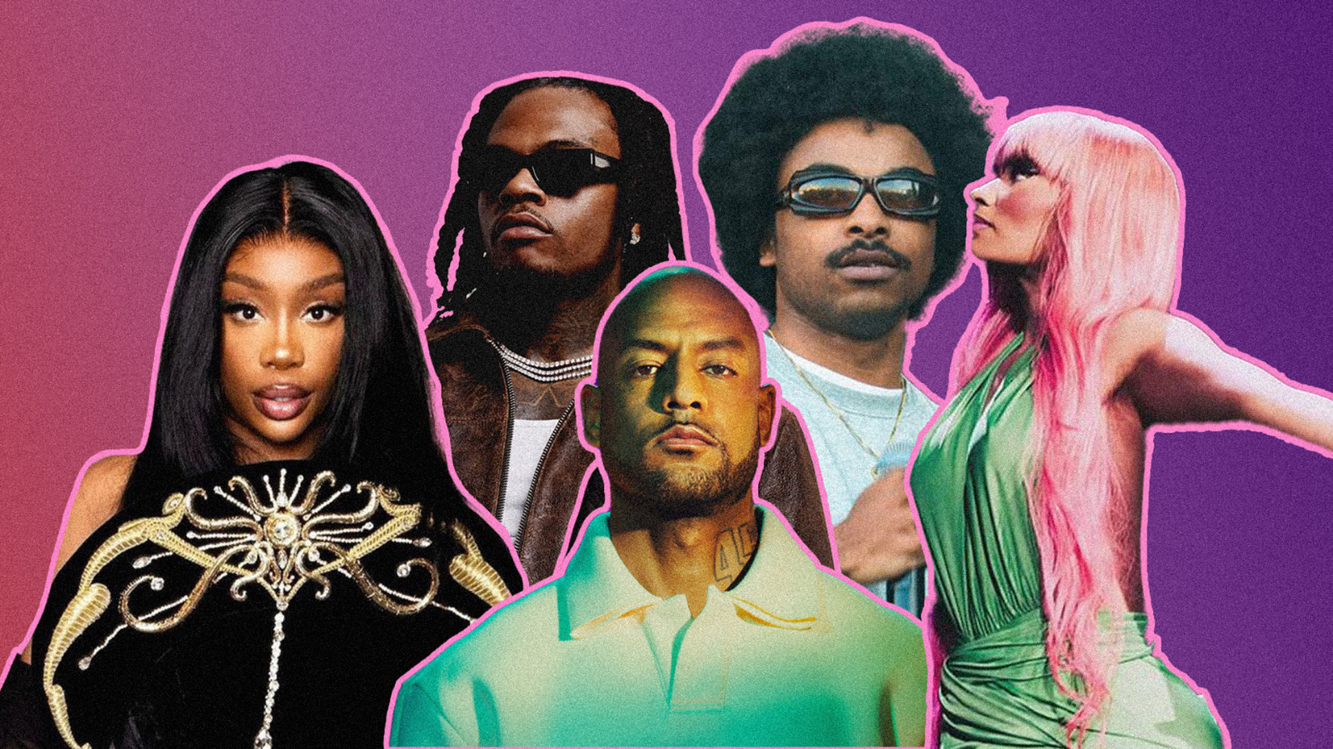 booba sza gunna la fève nicki minaj