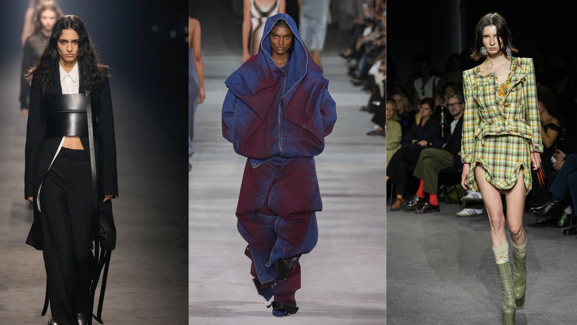 defile mannequins fashion week