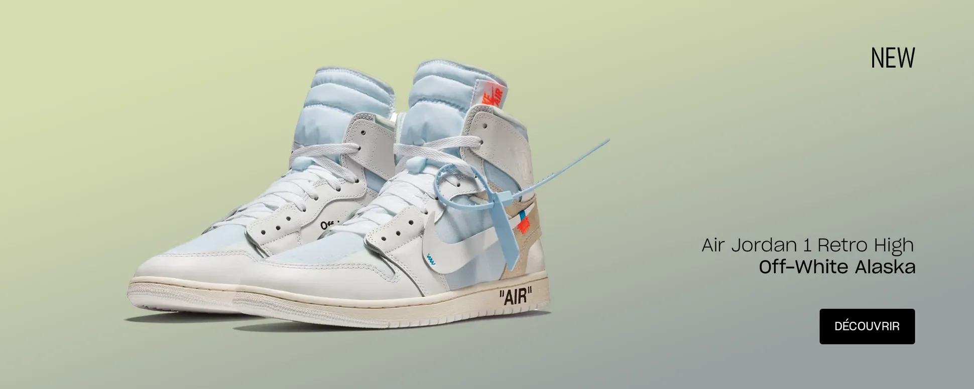 Air Jordan 1 High Off-White Alaska