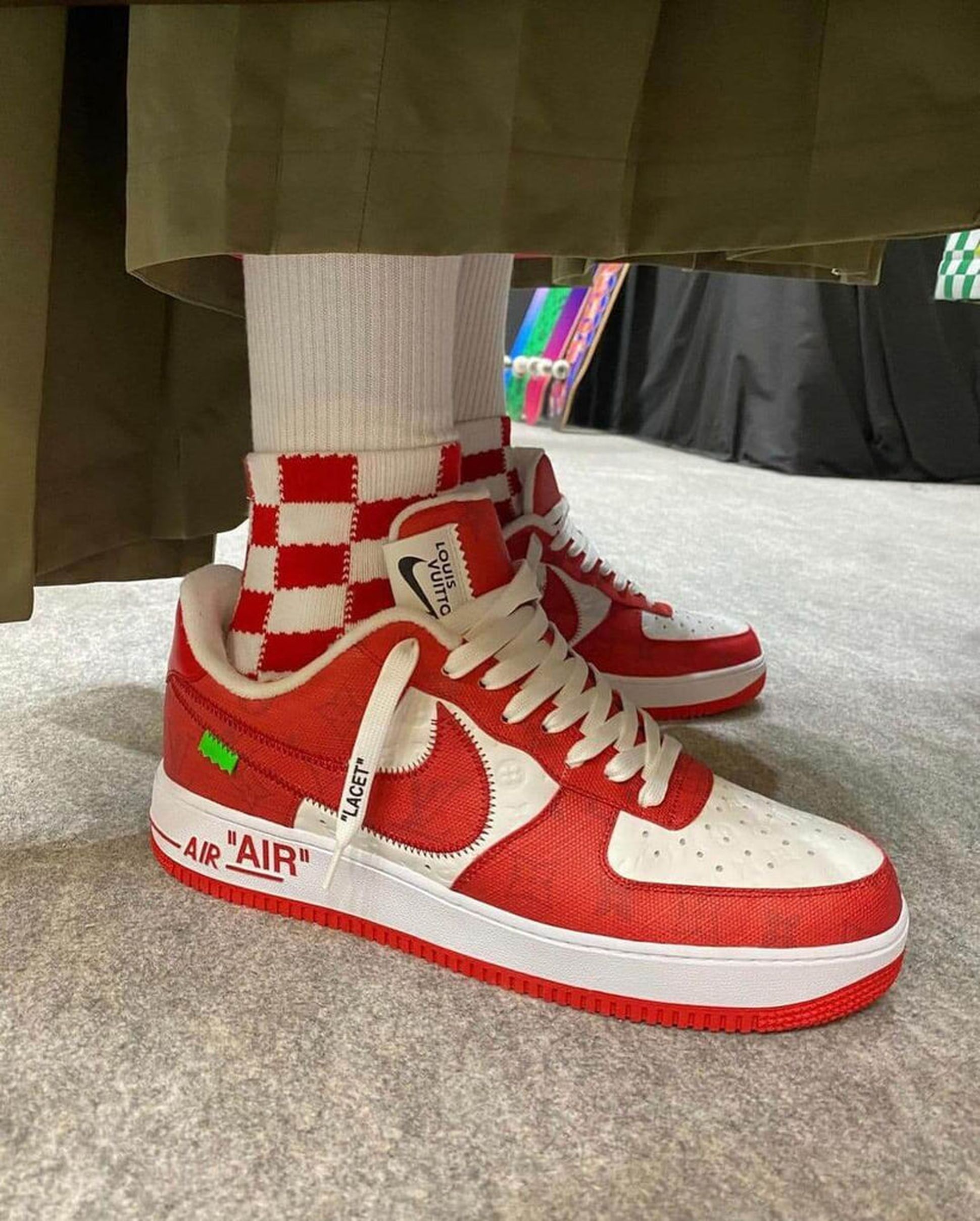 Les Air Force 1 x Louis Vuitton sortent aujourd'hui