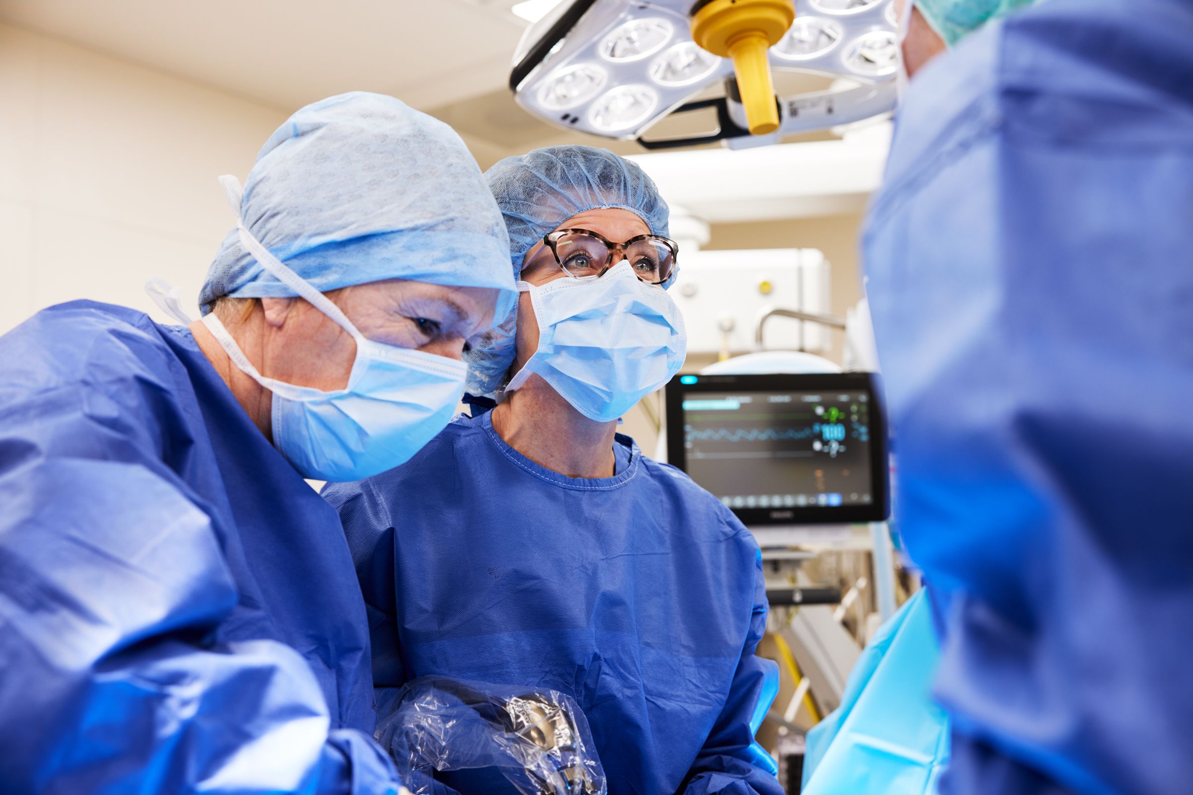 Orthopedisch chirurg/Operatieassistente in OK