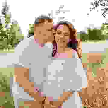 Těhotenské focení venku