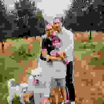 Rodinné focení v přírodě