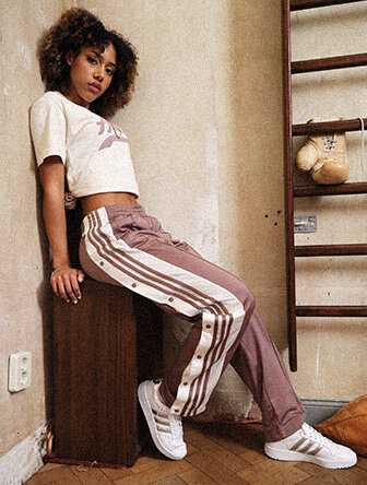 Outfit02, adidas, Frau