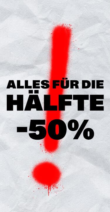 Alles für die Hälfte