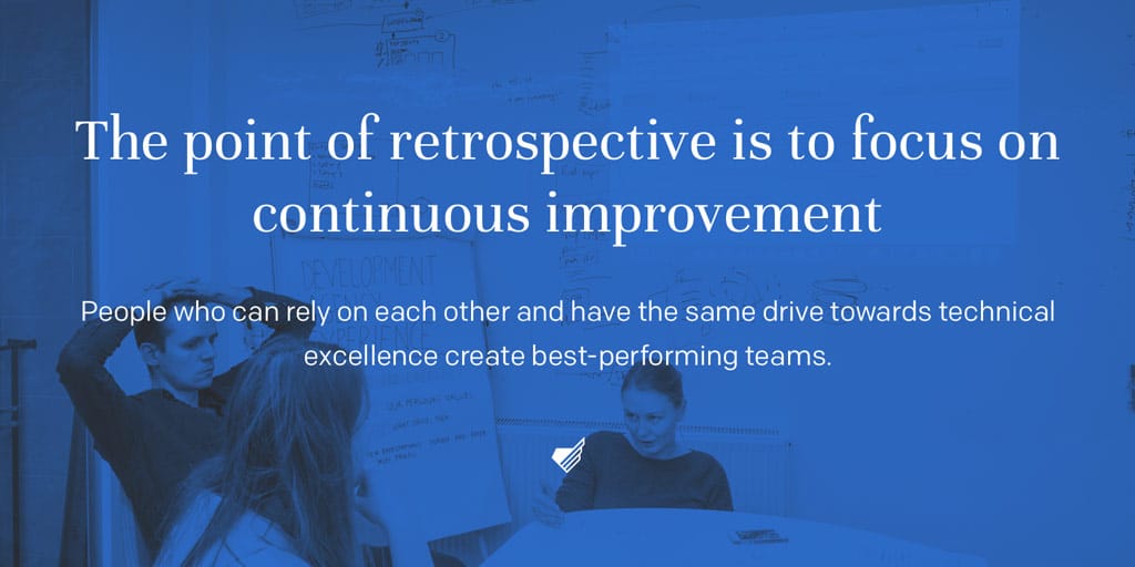 Retrospective blog post
