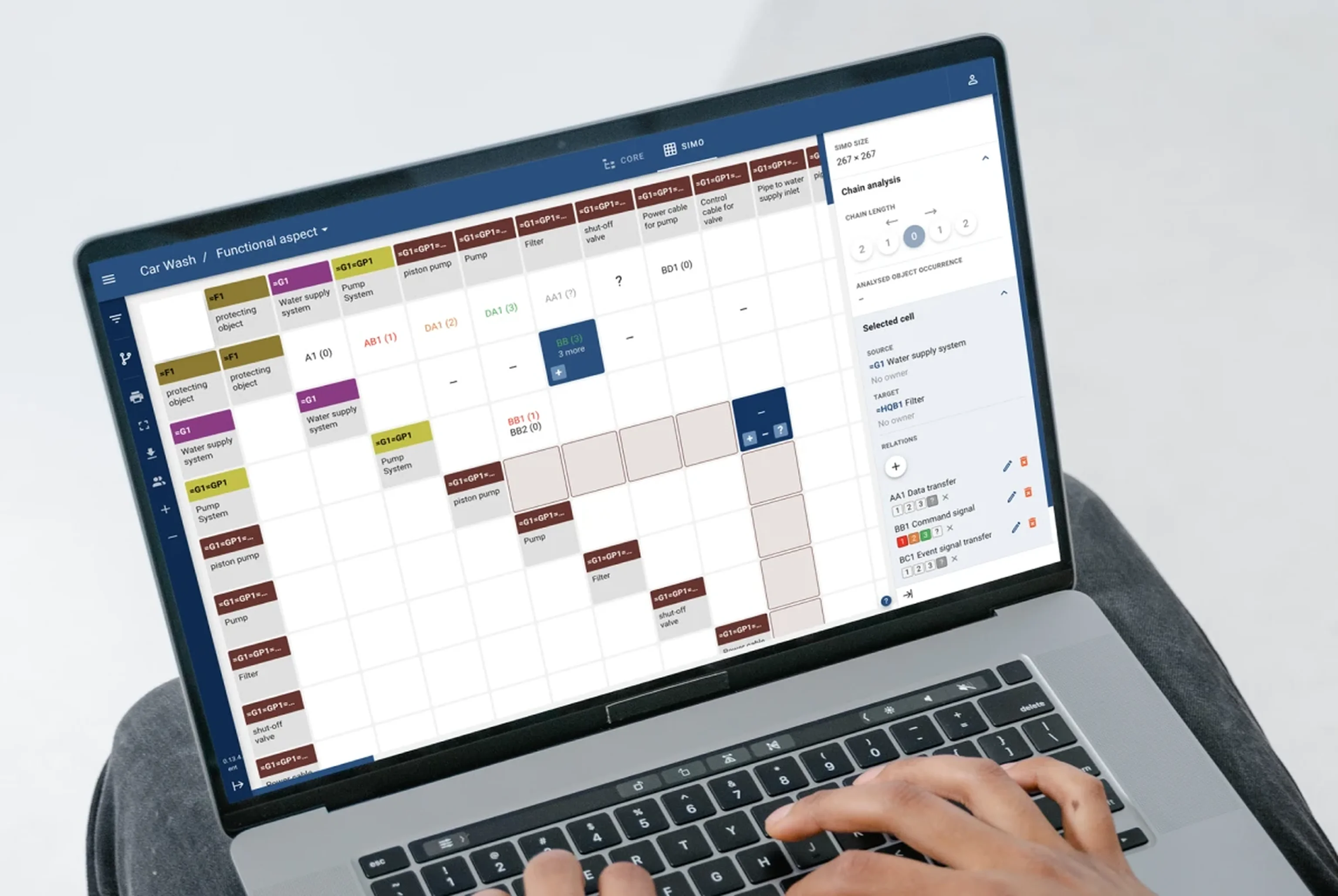 System Engineering react mobile application for improved user experience case study