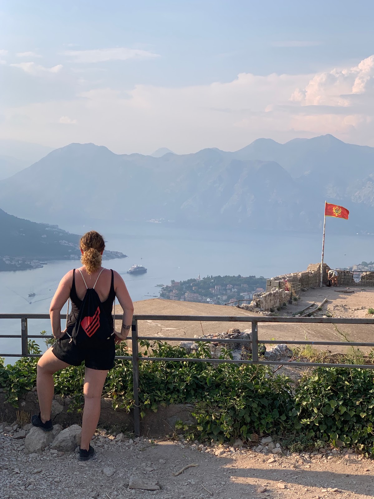 Monterail employee on sabbatical leave - Kasia in Montenegro.