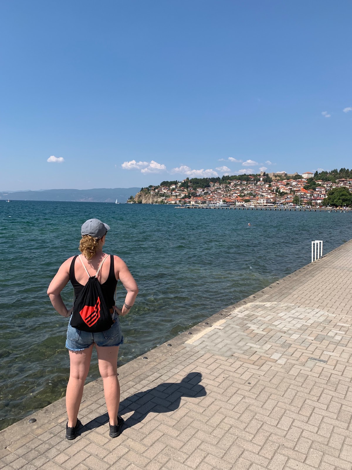 Monterail employee on sabbatical leave - Kasia in Macedonia.