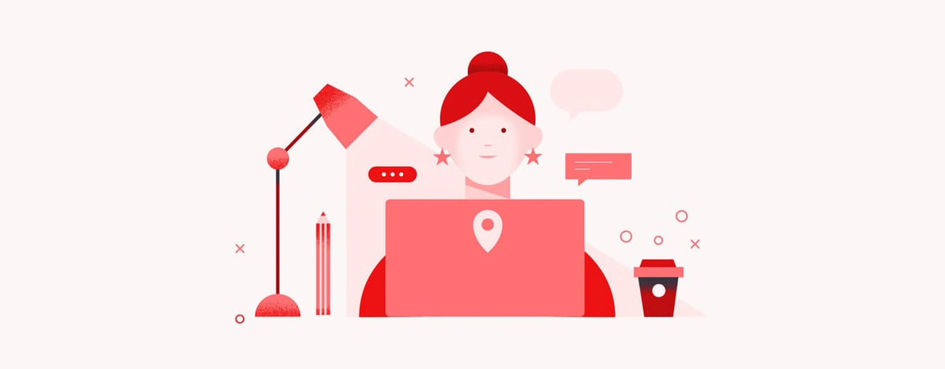 Person working on a laptop