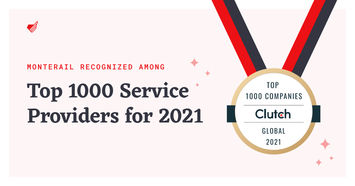 Monterail in the Clutch Top1000 companies