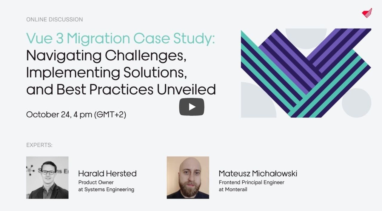 vue 3 migration case study monterail bast practices
