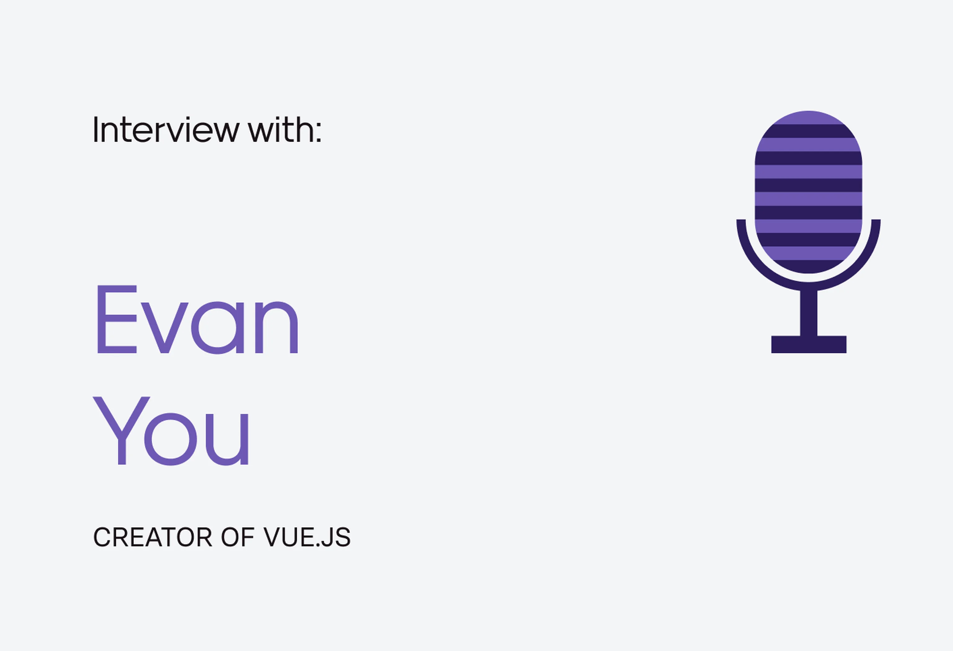 Interview with Evan You - Insights on Vue 3 and Developer Experience