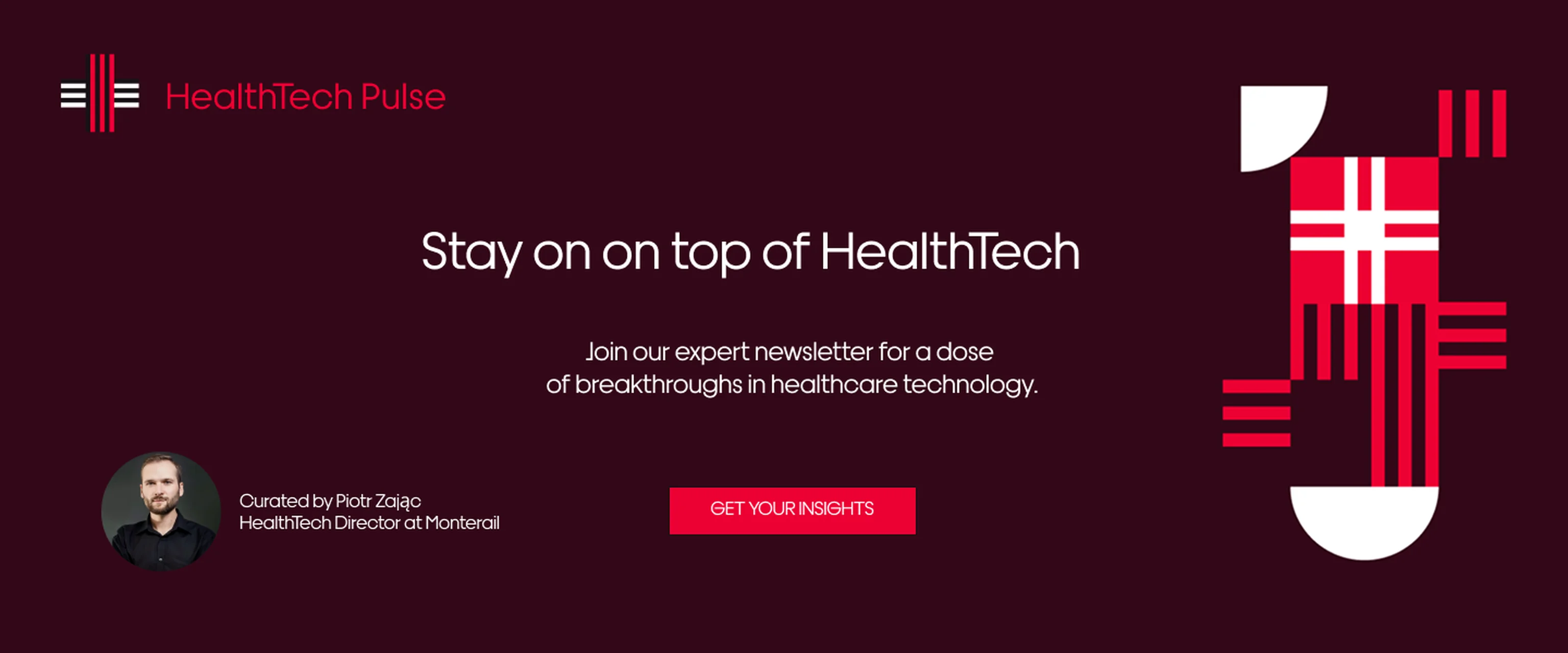 cta join newsletter about healthcare technologies
