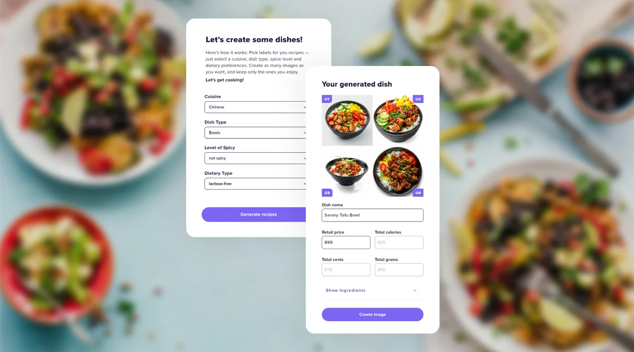AI-driven culinary discovery at your fingertips