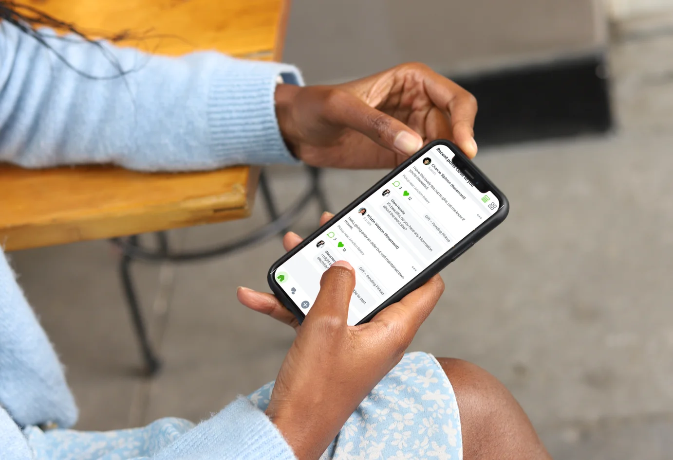 BuyNothing application screenshot