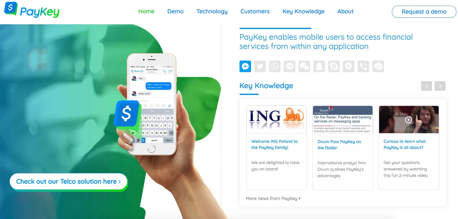 PayKey Israeli fintech solution in Poland