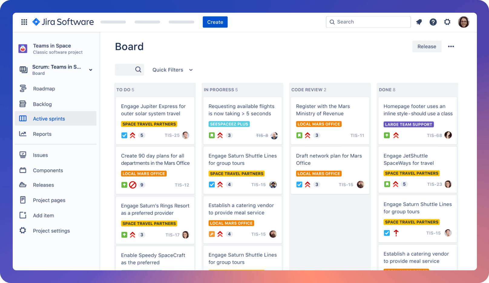 jira board