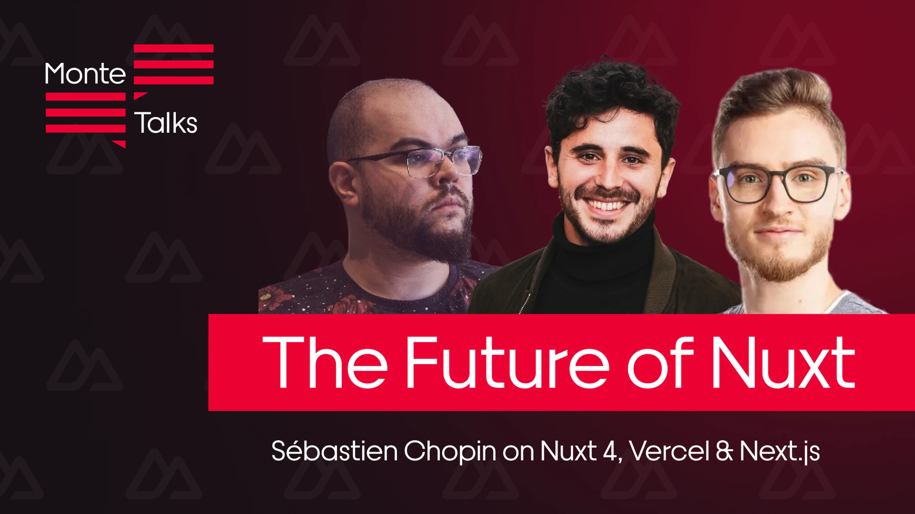 Cover for interview with Sebastien Chopin, creator of Nuxt.