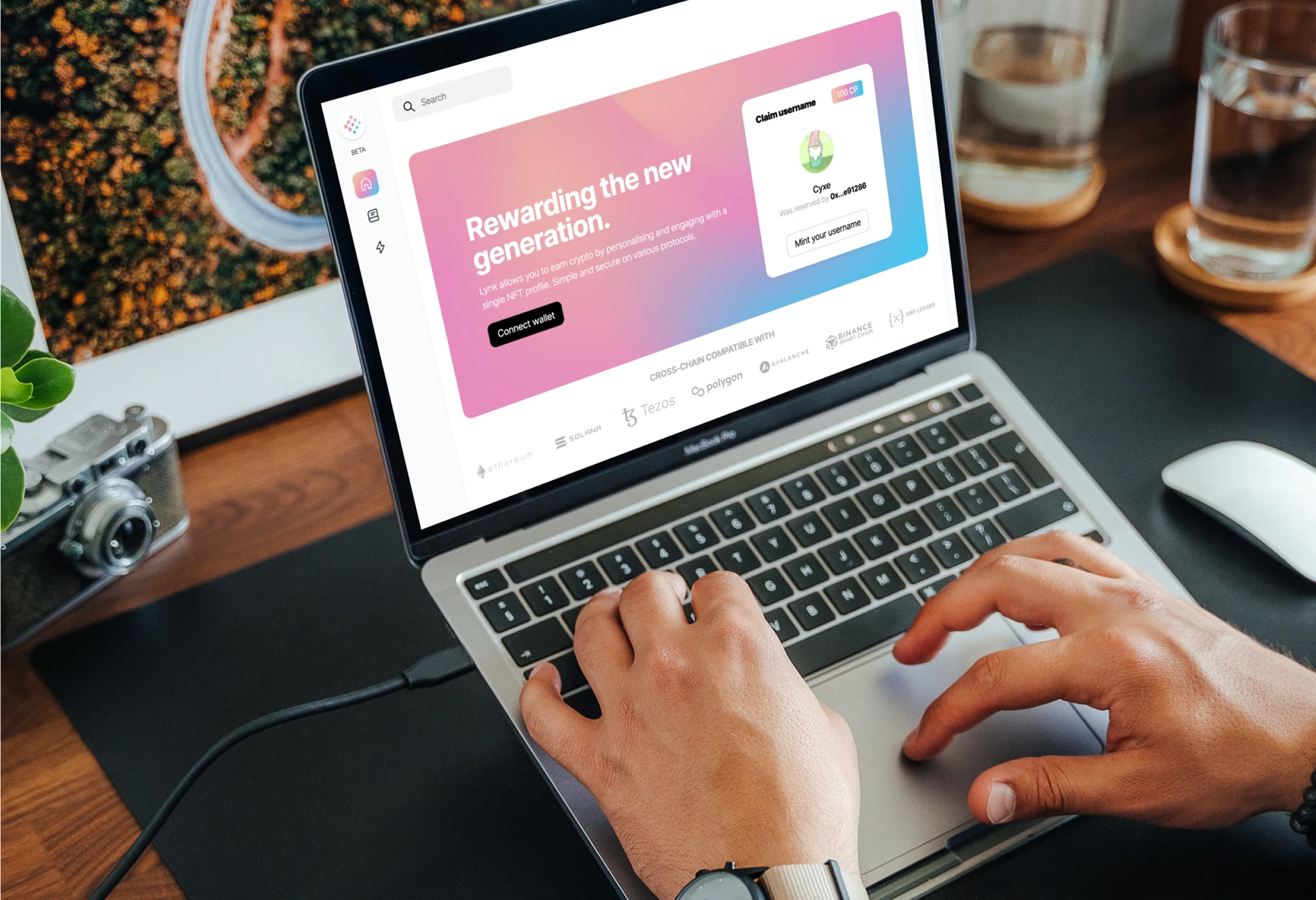NFT Platform application screenshot