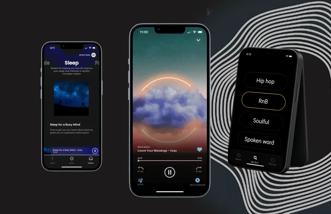 Spoke world application mockup.