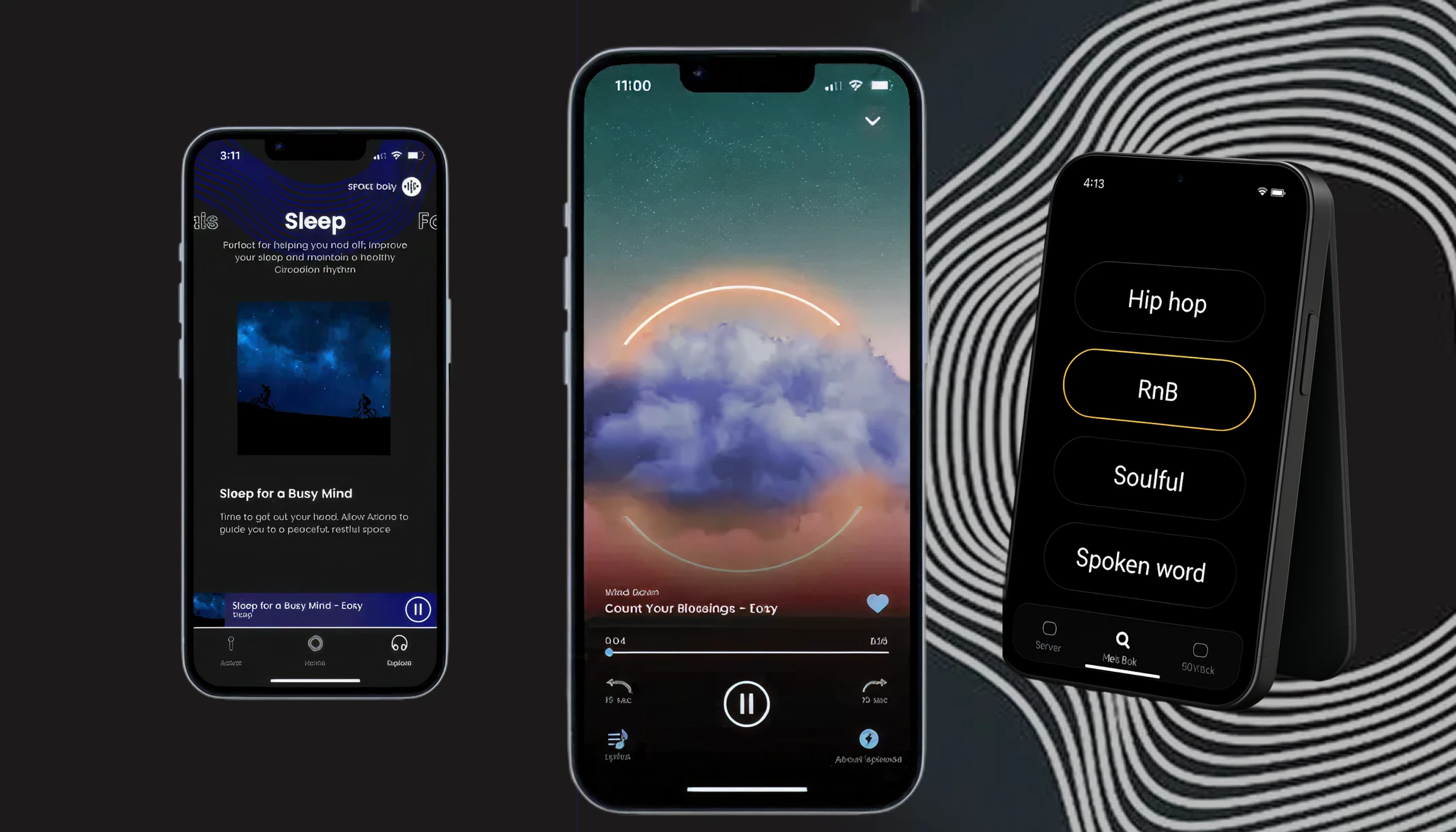 Spoke application mockup