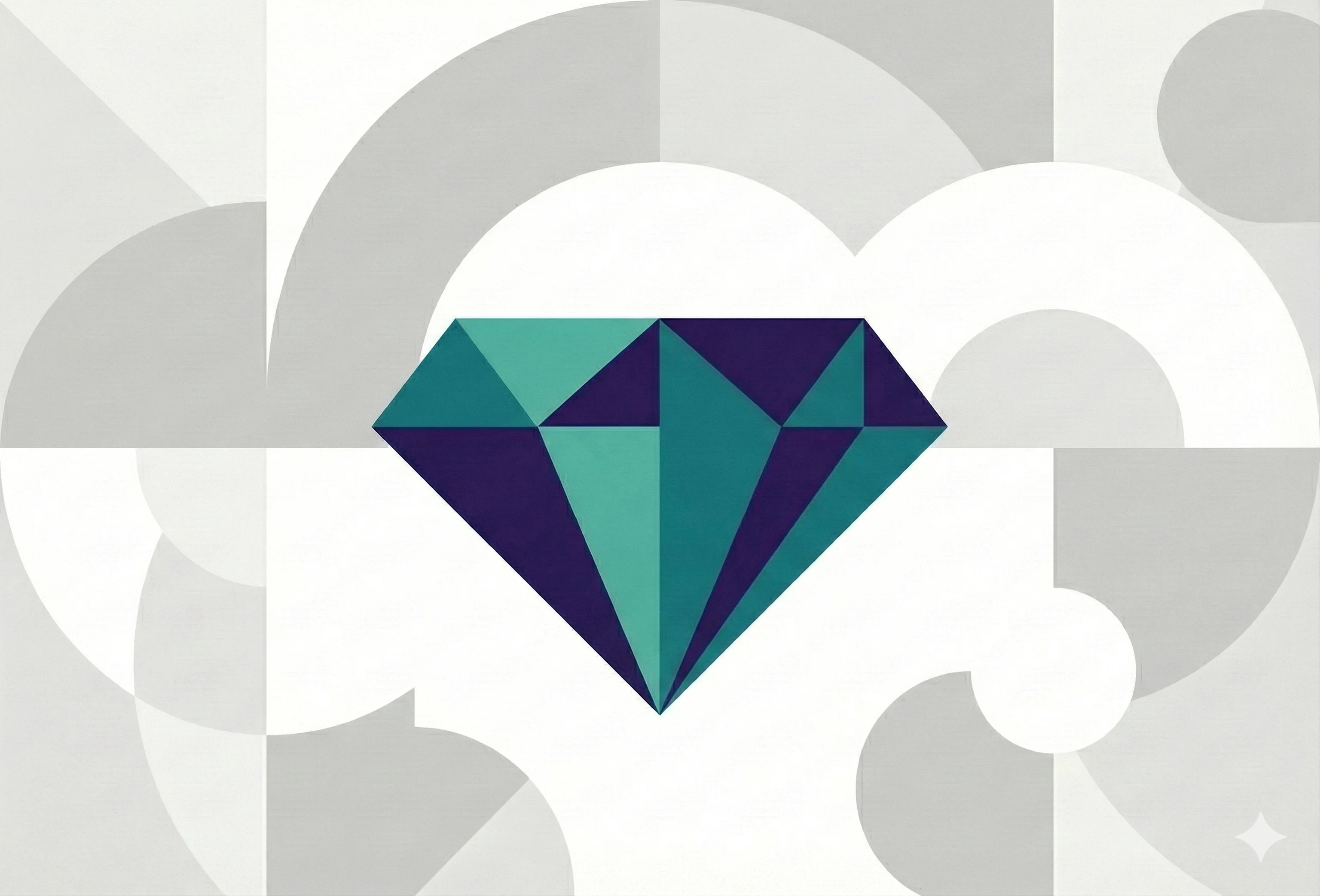 Abstract image with a ruby in the center.