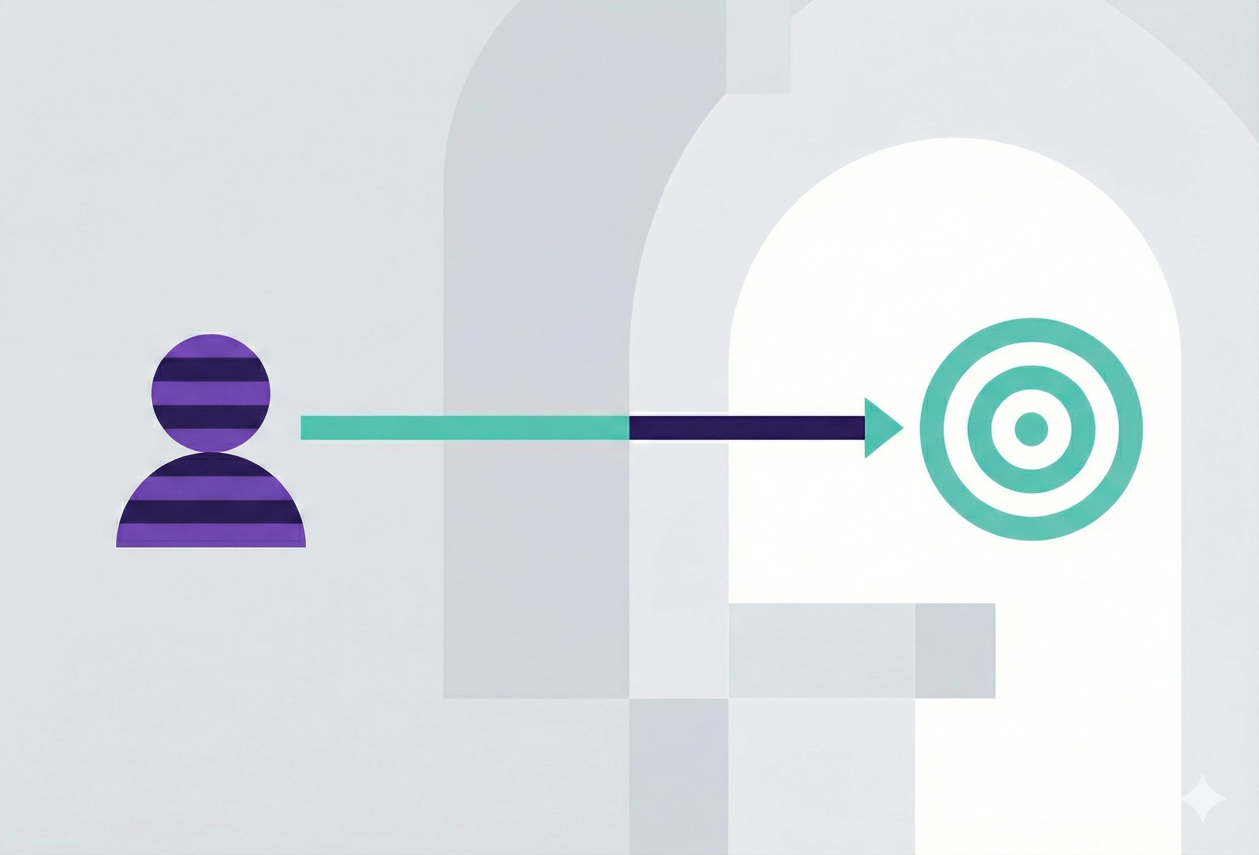 Abstract, minimalist image representing functional UX.