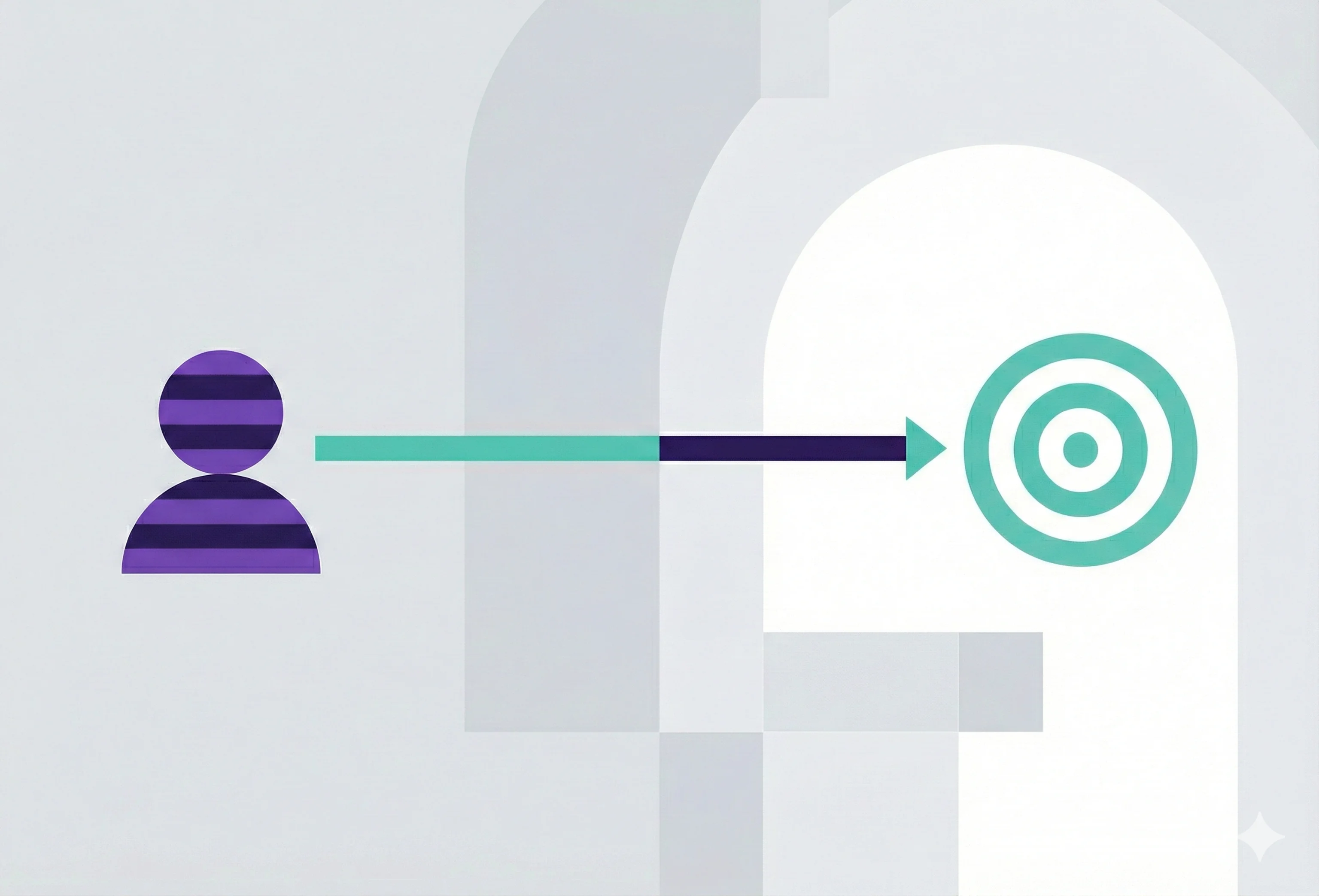 Abstract, minimalist image representing functional UX.