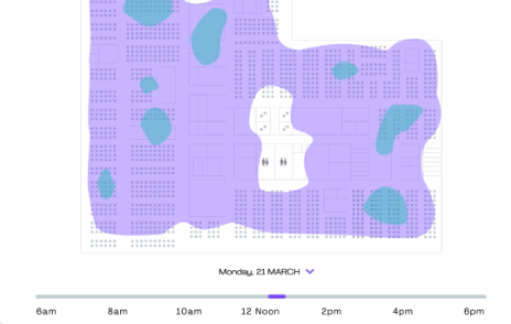 visualization of VergeSense occupancy management tool