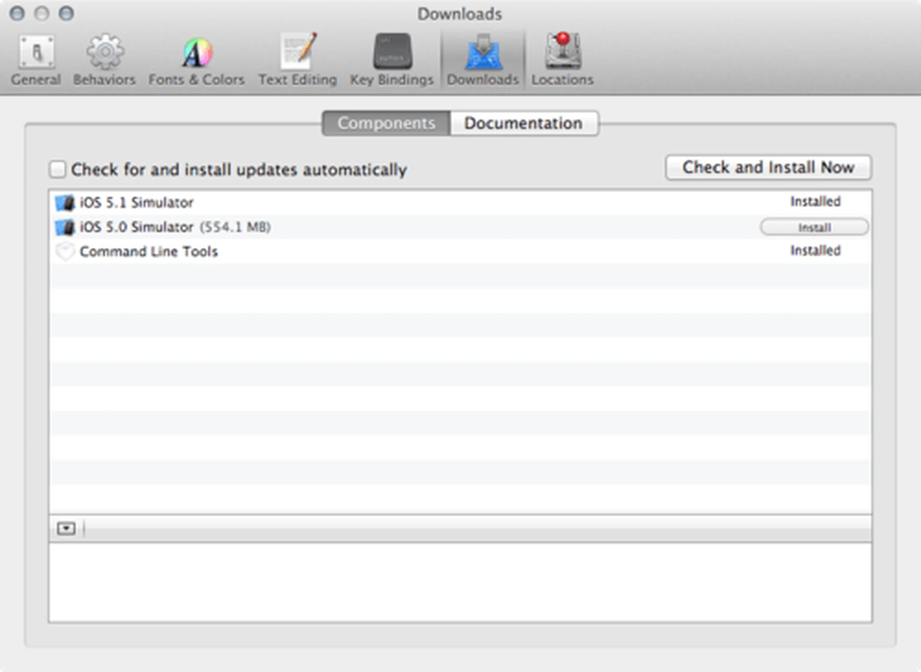 Running older versions of iOS Simulator