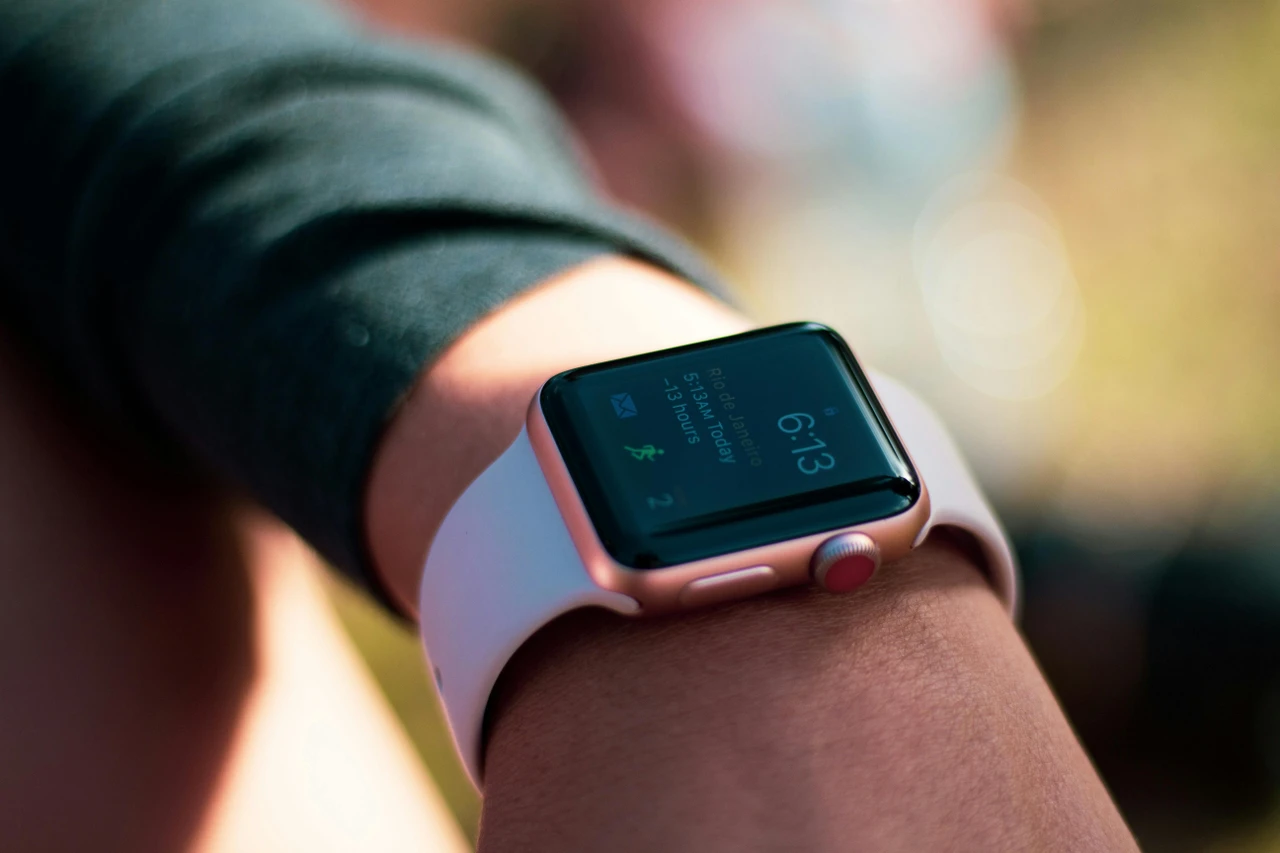 Picture of a smart watch.