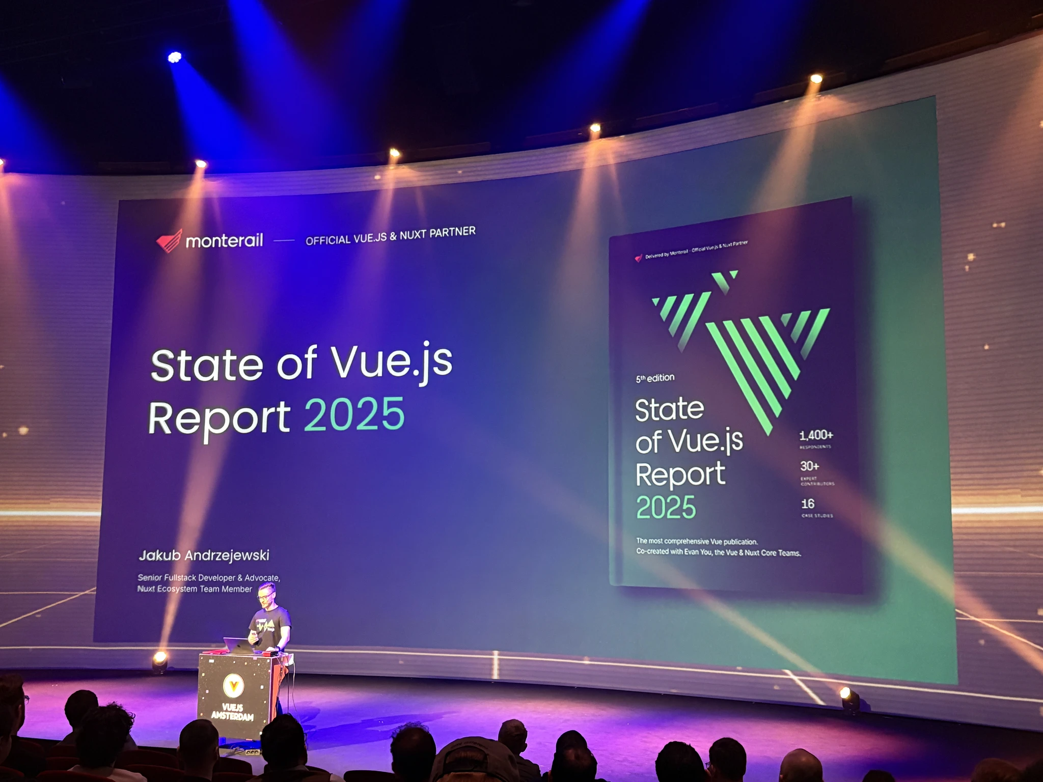 VueAmsterdam 2025 - Release pf State of Vue Report 2025